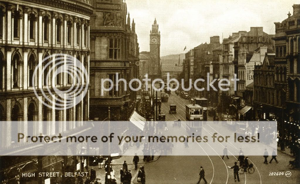 Belfast city in olden days